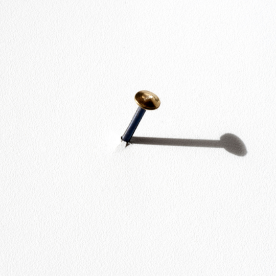 Wall dings and nail hole repair